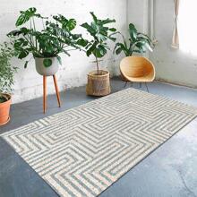 1개 기하 모양 카펫 - 멀티컬러 - 보기 2