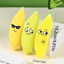 1入組香蕉形狀修正帶 - 彩色 - 查看 7