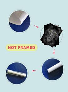 3 bức tranh in hình động vật có khung - Nhiều màu - Xem 4