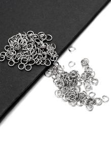 200pcs 3mm 4mm 5mm 6mm 7mm 8mm 10mm stainless steel DIY Jewelry Findings Open Single Loops Jump Rings & Split Ring for jewelry making