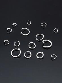 200pcs 3mm 4mm 5mm 6mm 7mm 8mm 10mm stainless steel DIY Jewelry Findings Open Single Loops Jump Rings & Split Ring for jewelry making