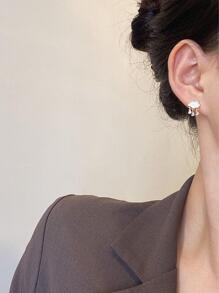 一对云朵雨滴流苏耳环，简约优雅，个性可爱，适合女性日常、通勤、旅行、派对、宴会等场合佩戴。 - 金色 - 查看 2