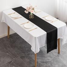1 pieza negro fiesta Decoración mesa Bandera - Negro - Ver 1