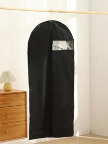 1 Miếng Quần áo Áo khoác Chống bụi Bìa quần áo - màu đen - Xem 1