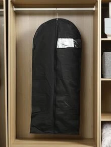 1 Miếng Quần áo Áo khoác Chống bụi Bìa quần áo - màu đen - Xem 2