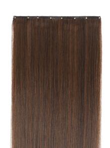 Clip In Long Straight Synthetic Hair Extension - Two-Tone - View 8