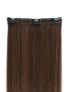 Clip In Long Straight Synthetic Hair Extension - Two-Tone - View 7