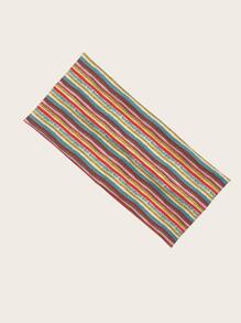 1 dây buộc tóc họa tiết sọc thời trang cho nữ để trang trí tóc - Nhiều màu - Xem 2