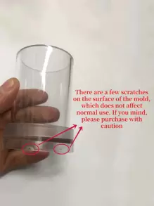 1 个透明烛台 - 白色 - 查看 6