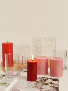 1 个透明烛台 - 白色 - 查看 2