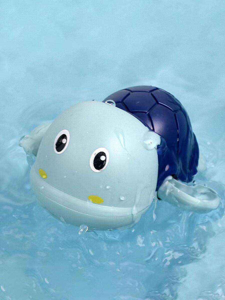 1入組卡通龜形狀擠壓玩具 - 藍色 - 查看 1