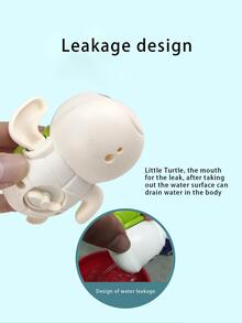 1入組卡通龜形狀擠壓玩具 - 藍色 - 查看 5