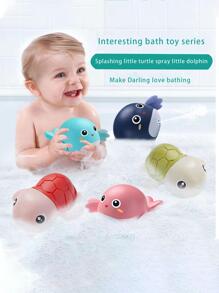 1入組卡通魚設計擠壓玩具 - 粉色 - 查看 2