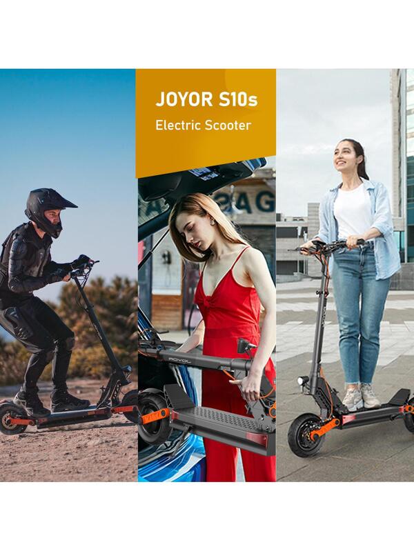JOYOR S5 Electric Scooter, 19 MPH&25 Miles Electric Scooter Adults,48V