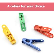 60入組衣夾適用於洗滌線,衣服衣夾強衣夾衣服夾子小洗衣衣夾戶外 - 彩色 - 查看 3