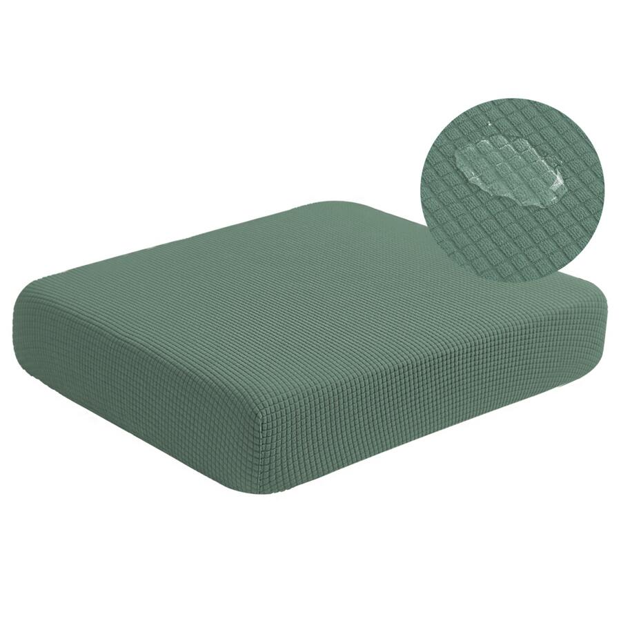 防水沙發墊沙發套,坐墊高彈力家具保護裝置,可水洗覆蓋大衣適用於 - 墨綠色 - 查看 1