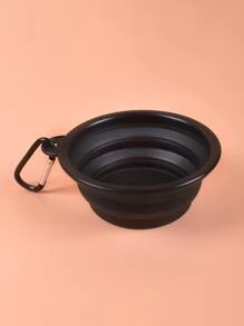 1 pieza plegable Cama de arena para gatos Cesta & 1 pieza Pala de arena para gatos & 1 pieza Bol & 1 pieza Bolsa de heces Set - Multicolor - Ver 8