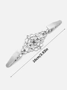 1入組鏤空DIY裝飾 - 銀色 - 查看 9