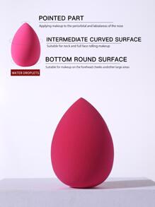 化妆海绵，3 件装化妆海绵化妆搅拌器适用于霜状和粉状遮瑕膏、散粉化妆涂抹器 - 彩色 - 查看 4