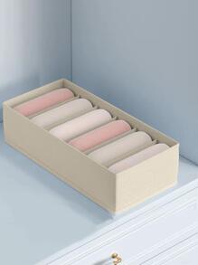 1 Gói Hộp đựng đồ lót màu trơn, Hộp đựng tất không dệt màu be, Đồ lót tủ quần áo, Áo ngực, Tất, Cà vạt, Hộp đựng khăn lụa, Hộp đựng đồ trang trí tủ quần áo Trang trí lễ hội Trang trí phòng Trang trí nhà Trang trí phòng ngủ Trang trí phòng ngủ, Hộp đựng đồ, Hộp đựng đồ, Đồ lưu trữ tại nhà, Áo phông trắng nữ, Quần đen nữ, Quần áo mùa đông cho nữ, Váy, Quần áo mùa đông cho nữ, Váy cho phụ nữ thanh lịch, Áo sơ mi trắng cho nữ, Tay dài, Bộ đồ liền quần màu trắng cho nữ, Váy mùa xuân cho nữ, Trang phục mùa xuân cho nữ, Mùa xuân, Quần áo mùa xuân, Tối giản, Áo mùa hè - Màu be - Xem 4