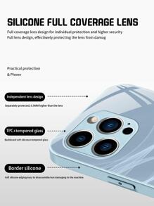 水鑽兔子裝飾防摔手機外殼 - 藍色 - 查看 3