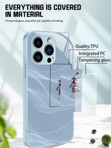 水鑽兔子裝飾防摔手機外殼 - 藍色 - 查看 4