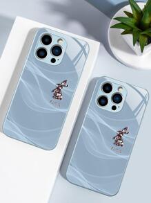 水鑽兔子裝飾防摔手機外殼 - 藍色 - 查看 7