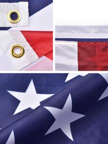 Yescom 4x6 Ft US Flag Polyester Fabric Fade Resistance Bright Decoration Outdoor Club - Multicolor - View 5