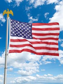 Yescom 4x6 Ft US Flag Polyester Fabric Fade Resistance Bright Decoration Outdoor Club - Multicolor - View 7