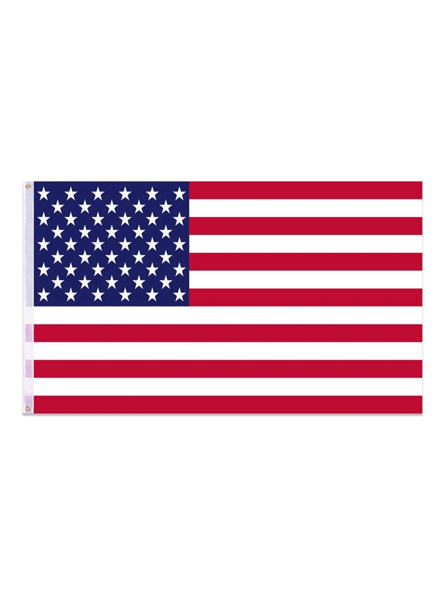 Yescom 4x6 Ft US Flag Polyester Fabric Fade Resistance Bright Decoration Outdoor Club - Multicolor - View 1
