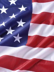 Yescom 4x6 Ft US Flag Polyester Fabric Fade Resistance Bright Decoration Outdoor Club - Multicolor - View 2