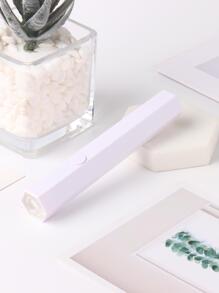 FULL BEAUTY Uv Led甲油燈手持式u V光療機,1只3瓦燈珠甲油烘干機專業甲油烘干燈凝膠x燈專為凝膠甲油而設的閃光燈為凝膠甲油而設的led甲油燈手持式小型甲油烘乾機凝膠指甲膠usb手電筒家居diy美甲指甲藝術工具最佳禮物女孩（白色） - 白色 - 查看 4