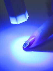 FULL BEAUTY Uv Led甲油燈手持式u V光療機,1只3瓦燈珠甲油烘干機專業甲油烘干燈凝膠x燈專為凝膠甲油而設的閃光燈為凝膠甲油而設的led甲油燈手持式小型甲油烘乾機凝膠指甲膠usb手電筒家居diy美甲指甲藝術工具最佳禮物女孩（白色） - 白色 - 查看 5