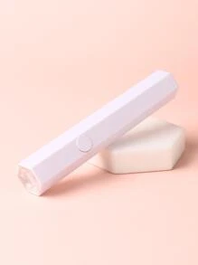 FULL BEAUTY Uv Led甲油燈手持式u V光療機,1只3瓦燈珠甲油烘干機專業甲油烘干燈凝膠x燈專為凝膠甲油而設的閃光燈為凝膠甲油而設的led甲油燈手持式小型甲油烘乾機凝膠指甲膠usb手電筒家居diy美甲指甲藝術工具最佳禮物女孩（白色） - 白色 - 查看 8