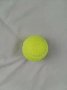 con estampado de letra pelota de tenis - Verde - Ver 2