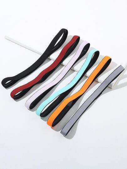 6 piezas Diadema minimalista para hombre para gimnasio, accesorios de vacaciones para hombres, accesorios para hombres, accesorios para fútbol, accesorios para béisbol, diademas para hombres, regalos