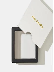 Cubic Zirconia Decor Sterling Silver Necklace - Silver - View 4