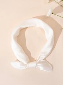 Pañuelo clásico minimalista sólido de estilo vaquero/vaquera para todas las estaciones, ideal para adornar tu aspecto. Puede ser utilizado como pañuelo, cinta para el pelo o banda para la cabeza.