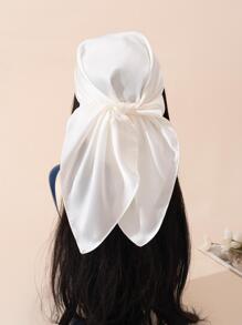 Pañuelo clásico minimalista sólido de estilo vaquero/vaquera para todas las estaciones, ideal para adornar tu aspecto. Puede ser utilizado como pañuelo, cinta para el pelo o banda para la cabeza.