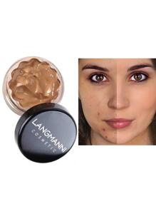 LANGMANNI 遮瑕粉底專業全遮瑕啞光底妝防水保濕提亮 - Peanut Butter - 查看 2