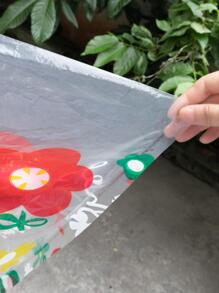 Bạt Phủ Xe Máy Họa Tiết Hoa - Trong sáng - Xem 5