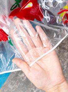 Bạt Phủ Xe Máy Họa Tiết Hoa - Trong sáng - Xem 4