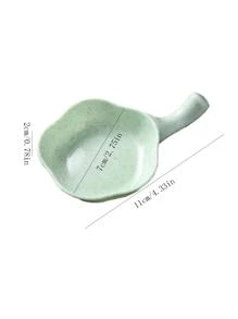 1入組塑膠調料碟 - 白色 - 查看 5