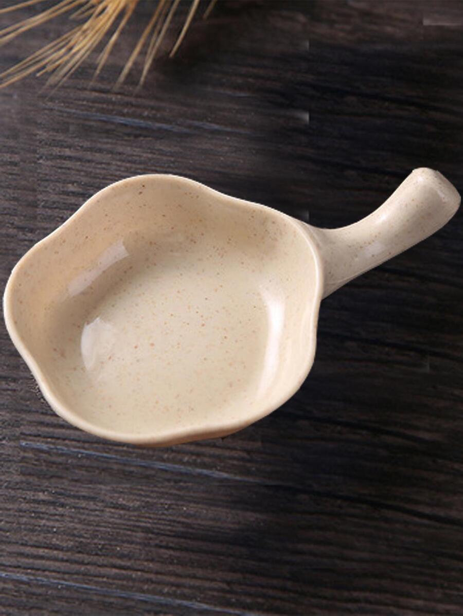 1入組塑膠調料碟 - 白色 - 查看 1