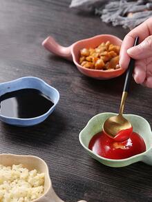 1入組塑膠調料碟 - 白色 - 查看 2