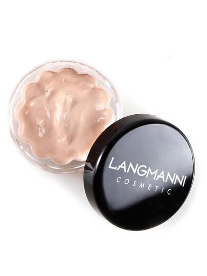 LANGMANNI كونسيلر كريم أساس احترافي بغطاء كامل غير لامع ومضاد للماء ومرطب ومشرق