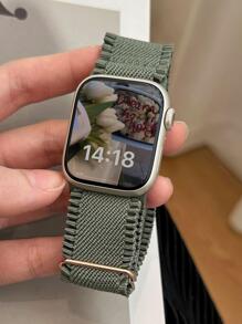 Dây đeo đồng hồ Phụ kiện đồng hồ - màu xanh lá - Xem 4