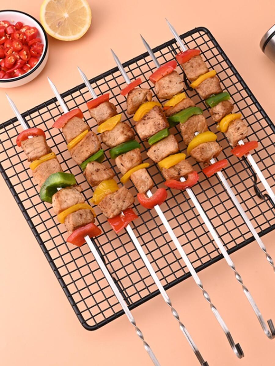 plys Thanh nướng bằng thép không gỉ - Bạc - Xem 1