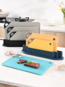 1入組/3入組素色多功能砧板 - 黃色 - 查看 1