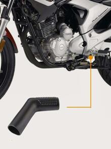 1pc Motorcycle Off-road Bike Gear Shift Lever Cover, Shifter Protective Rubber Sleeve - Black - View 2